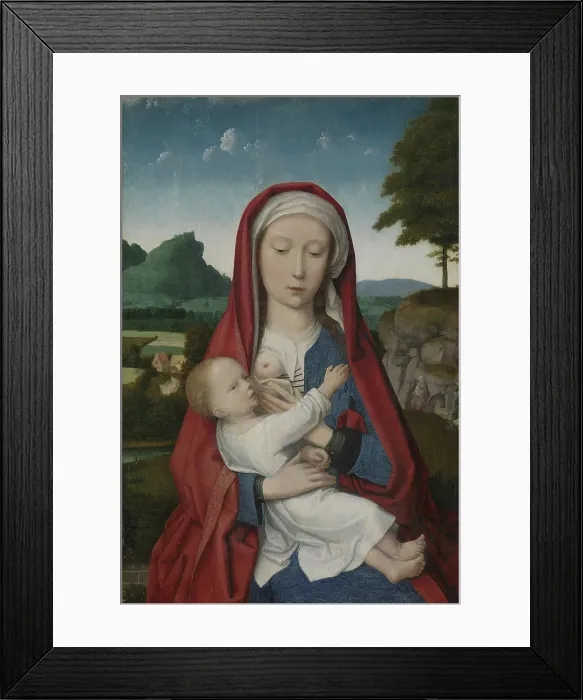 Framed Print : Madonna and Child, c1510-1520. Creator: Gerard David Framed Print : Madonna and Child, c1510-1520. Creator: Gerard David