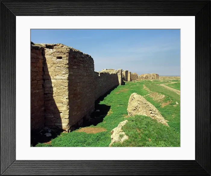 Framed Print : Ruins, Dura Europos, Syria, 2001. Creator: LTL Framed Print : Ruins, Dura Europos, Syria, 2001. Creator: LTL
