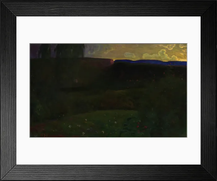 Framed Print : From Juvrestolen in Telemark, 1895. Creator: Halfdan Egedius Framed Print : From Juvrestolen in Telemark, 1895. Creator: Halfdan Egedius