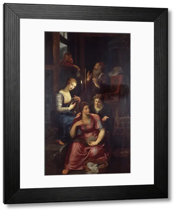 Framed Print : The Charity of Saint Nicholas of Myra. Creator: Otto Van Veen Framed Print : The Charity of Saint Nicholas of Myra. Creator: Otto Van Veen