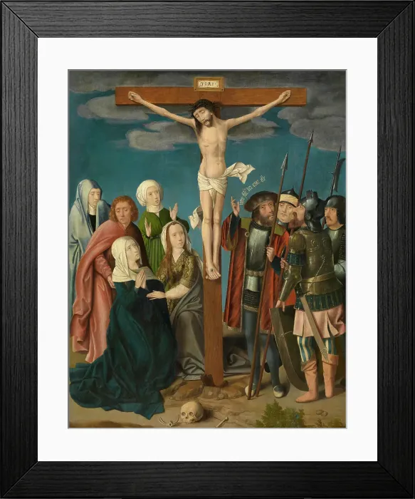 Framed Print : Calvary, 1510-1520. Creator: Master of Hoogstraaten Framed Print : Calvary, 1510-1520. Creator: Master of Hoogstraaten