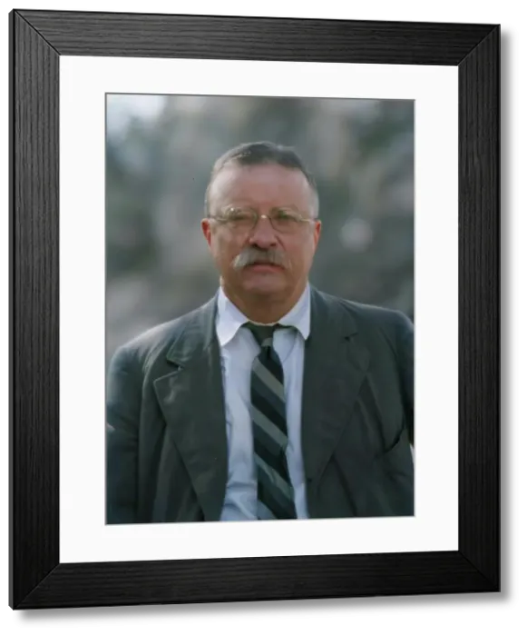 Framed Print : Roosevelt, Theodore, portrait photograph, 1916 Sept. 8. Creator: Arnold Genthe Framed Print : Roosevelt, Theodore, portrait photograph, 1916 Sept. 8. Creator: Arnold Genthe