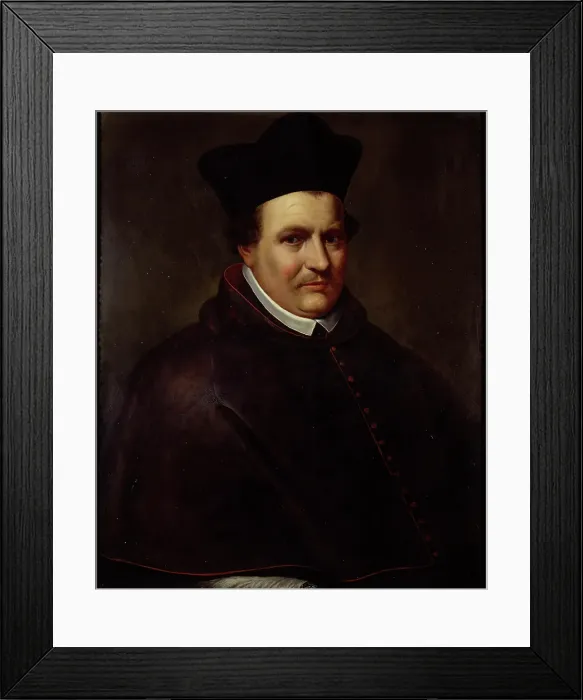 Framed Print : Jan Miraeus, Bishop of Antwerp, 1611. Creator: Otto Van Veen Framed Print : Jan Miraeus, Bishop of Antwerp, 1611. Creator: Otto Van Veen