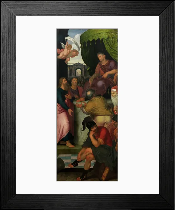 Framed Print : Saint Paul in Front of Proconsul Felix van Caesarea, 1602. Creator: Otto Van Veen Framed Print : Saint Paul in Front of Proconsul Felix van Caesarea, 1602. Creator: Otto Van Veen
