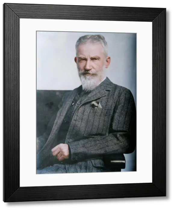 Framed Print : G.B. Shaw, 1914. Creator: Bain News Service Framed Print : G.B. Shaw, 1914. Creator: Bain News Service