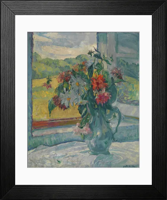 Framed Print : Flowers, 1925. Creator: Maurits Niekerk Framed Print : Flowers, 1925. Creator: Maurits Niekerk