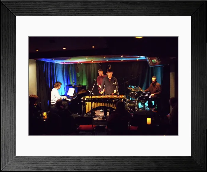 Framed Print : Jonny Mansfield Quartet, Verdict Jazz Club, Brighton, East Sussex, 2024. Creator: Brian O'Connor Framed Print : Jonny Mansfield Quartet, Verdict Jazz Club, Brighton, East Sussex, 2024. Creator: Brian O'Connor