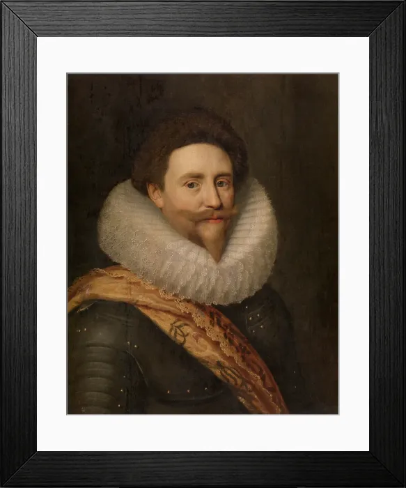 Framed Print : Frederik Hendrik Nassau, Prince of Orange. Creator: Michiel van Mierevelt Framed Print : Frederik Hendrik Nassau, Prince of Orange. Creator: Michiel van Mierevelt