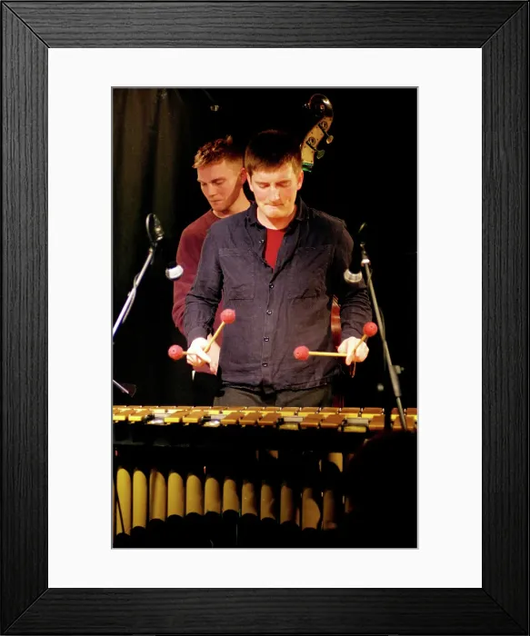Framed Print : Jonny Mansfield, Jonny Mansfield Quartet, Verdict Jazz Club, Brighton, East Sussex, 2024. Creator: Brian O'Connor Framed Print : Jonny Mansfield, Jonny Mansfield Quartet, Verdict Jazz Club, Brighton, East Sussex, 2024. Creator: Brian O'Connor