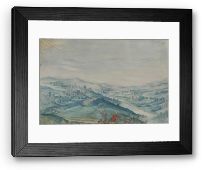 Framed Print : Tobias and the angel, 1st part of 17th century. Creator: Unknown Framed Print : Tobias and the angel, 1st part of 17th century. Creator: Unknown
