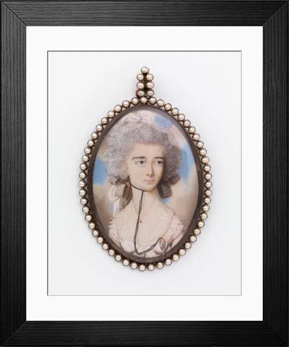 Framed Print : Painting, Last half of 18th century. Creator: Unknown Framed Print : Painting, Last half of 18th century. Creator: Unknown