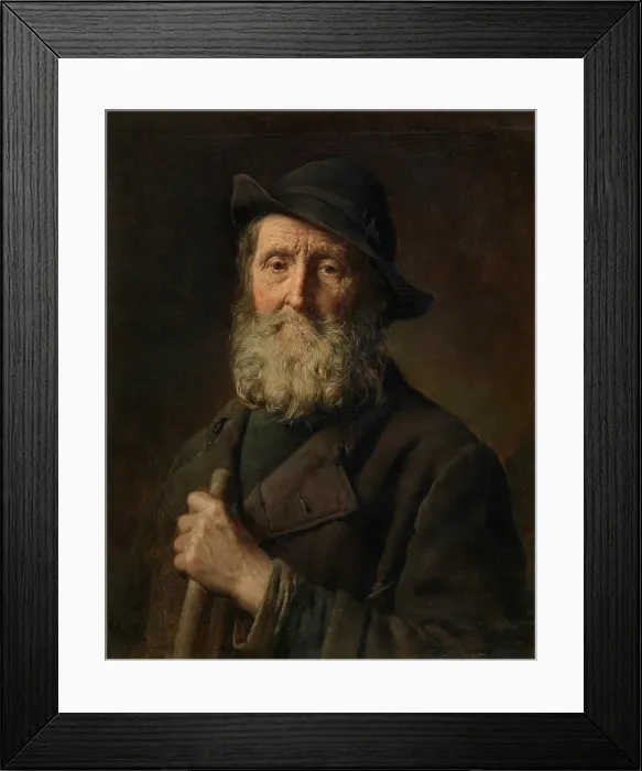 Framed Print : Antwerp Street Sweeper, 1890. Creator: Pierre Van Havermaet Framed Print : Antwerp Street Sweeper, 1890. Creator: Pierre Van Havermaet
