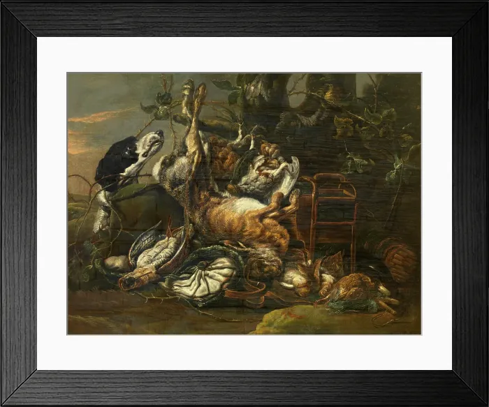 Framed Print : Still Life, c1650-1670. Creator: Pieter Boel Framed Print : Still Life, c1650-1670. Creator: Pieter Boel