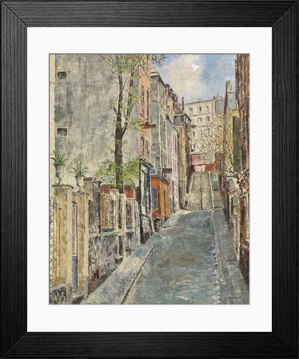 Framed Print : Montmartre, c1890-1937. Creator: Pierre Thevenet Framed Print : Montmartre, c1890-1937. Creator: Pierre Thevenet