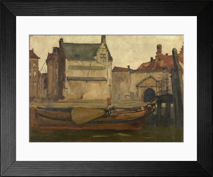 Framed Print : The Ferry House, c1880-1908. Creator: Pieter Verhaert