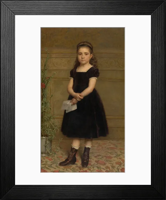 Framed Print : Amelie Baschwitz, 1876. Creator: Pierre Van Havermaet Framed Print : Amelie Baschwitz, 1876. Creator: Pierre Van Havermaet