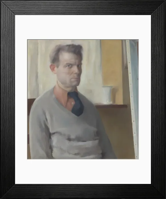 Framed Print : Self Portrait, 1941. Creator: Pieter Rottie Framed Print : Self Portrait, 1941. Creator: Pieter Rottie