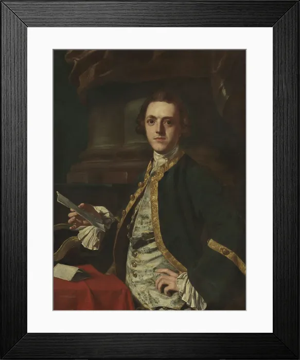 Framed Print : Portrait of a Man, 1st part of 18th century. Creator: Francesco Solimena Framed Print : Portrait of a Man, 1st part of 18th century. Creator: Francesco Solimena