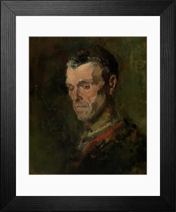 Framed Print : Head of a Man. Creator: Pericles Pantazis Framed Print : Head of a Man. Creator: Pericles Pantazis