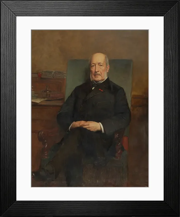 Framed Print : The Lawyer Armand-Desire Auger, 1885. Creator: Pierre Van Havermaet Framed Print : The Lawyer Armand-Desire Auger, 1885. Creator: Pierre Van Havermaet