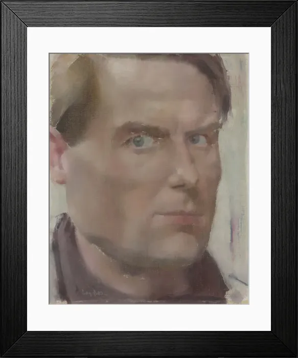 Framed Print : Self Portrait, c1940s. Creator: Pieter Rottie