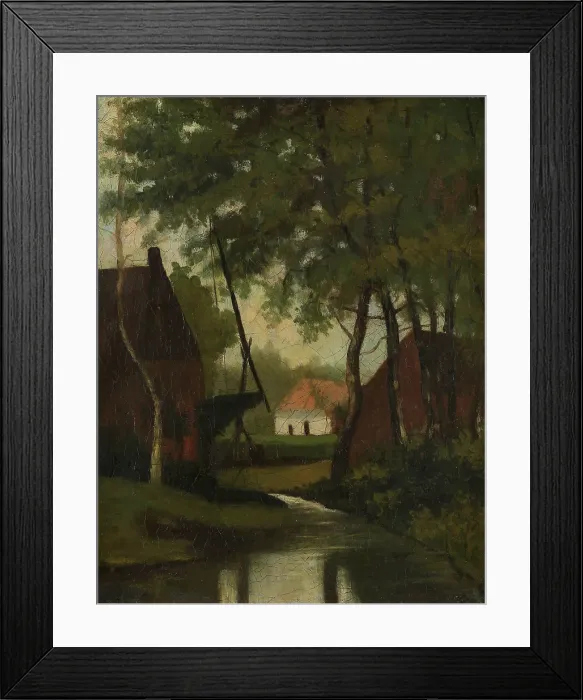 Framed Print : Landscape, probably between 1880 and 1891. Creator: Leon-Germain Pelouse Framed Print : Landscape, probably between 1880 and 1891. Creator: Leon-Germain Pelouse