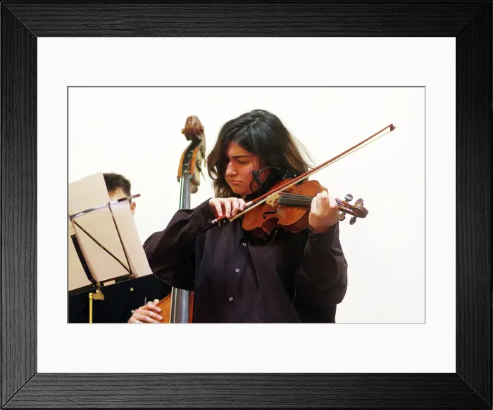 Framed Print : Ezo Sarici, Indo Jazz Fusion Revisited, Loughton Methodist Church, Loughton, Essex, 2024. Creator: Brian O'Connor Framed Print : Ezo Sarici, Indo Jazz Fusion Revisited, Loughton Methodist Church, Loughton, Essex, 2024. Creator: Brian O'Connor