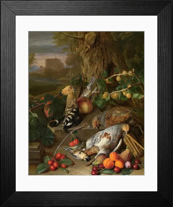 Framed Print : Still Life with Dead Game, 1734. Creator: Peeter Snyers Framed Print : Still Life with Dead Game, 1734. Creator: Peeter Snyers
