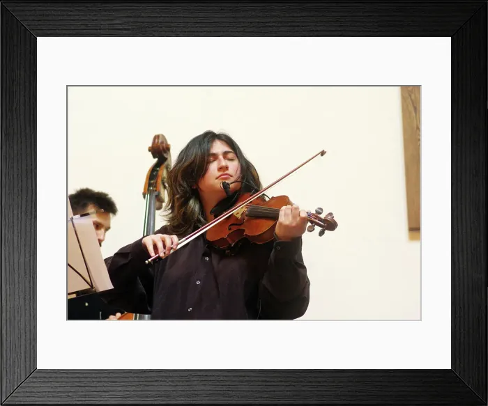 Framed Print : Ezo Sarici, Indo Jazz Fusion Revisited, Loughton Methodist Church, Loughton, Essex, 2024. Creator: Brian O'Connor Framed Print : Ezo Sarici, Indo Jazz Fusion Revisited, Loughton Methodist Church, Loughton, Essex, 2024. Creator: Brian O'Connor