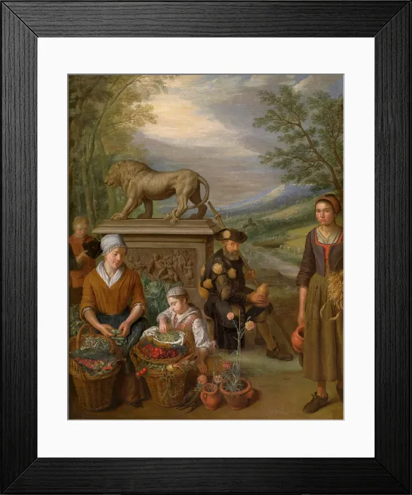 Framed Print : Leo, 1727. Creator: Peeter Snyers Framed Print : Leo, 1727. Creator: Peeter Snyers