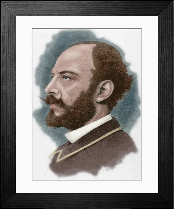 Framed Print : Baldomero Galofre (1846-1902), Spanish painter, 1886. Creator: Unknown Framed Print : Baldomero Galofre (1846-1902), Spanish painter, 1886. Creator: Unknown