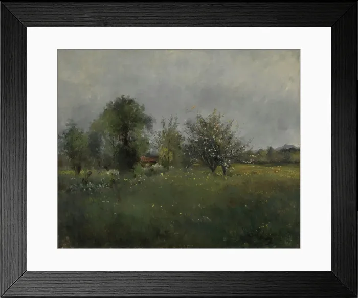 Framed Print : Landscape, between 1860 and 1891. Creator: Leon-Germain Pelouse Framed Print : Landscape, between 1860 and 1891. Creator: Leon-Germain Pelouse