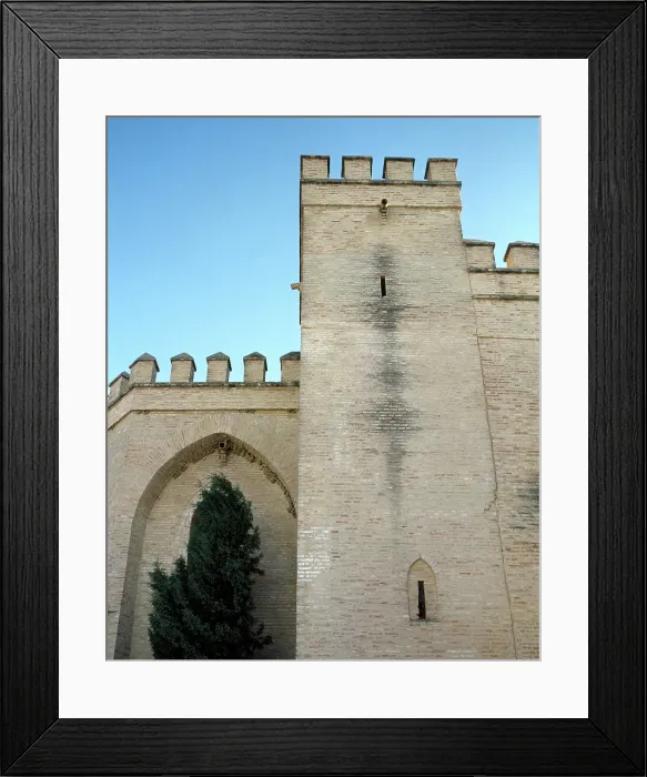 Framed Print : Exterior, Church of San Antonio Abad, Trigueros, Andalusia, Spain, 2001. Creator: LTL Framed Print : Exterior, Church of San Antonio Abad, Trigueros, Andalusia, Spain, 2001. Creator: LTL