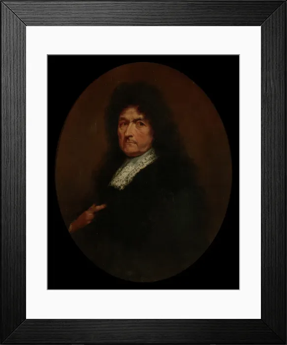 Framed Print : Jan Baptist Greyns, Dean of the Guild of St. Luke and of the Chamber of Rhetoric De Olijftak, 1690-91 Creator: Peter Ykens