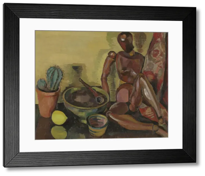 Framed Print : Painting, 1931. Creator: Erik Brandt Framed Print : Painting, 1931. Creator: Erik Brandt