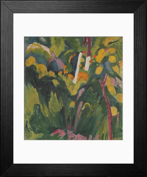 Framed Print : Landscape, c1910-1940. Creator: Henri Ramah Framed Print : Landscape, c1910-1940. Creator: Henri Ramah