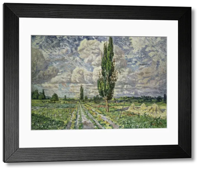 Framed Print : Isle de France, 1908. Creator: Karl Edvard Diriks Framed Print : Isle de France, 1908. Creator: Karl Edvard Diriks