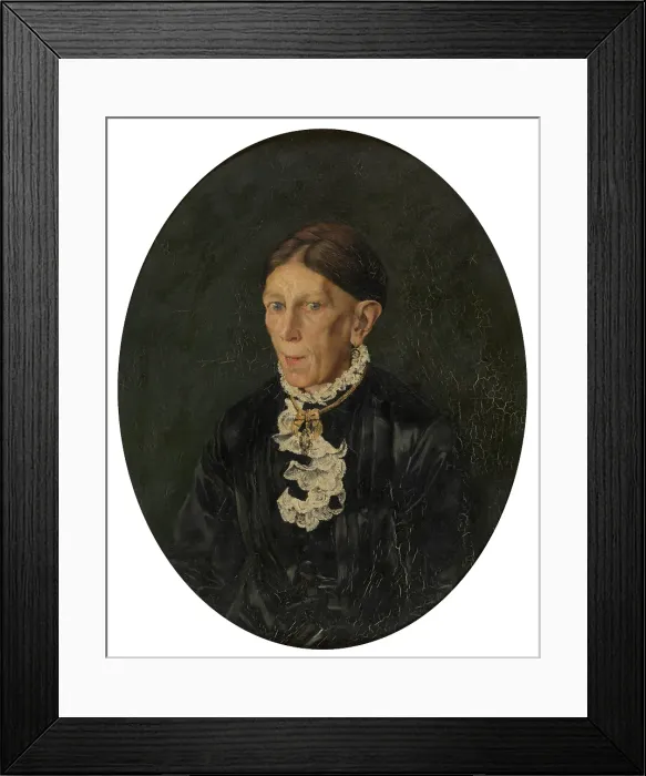 Framed Print : Hendrikje Duintjer, Wife of Johannes Hendrik Seije Cuperus. Creator: Pieter Verhaert Framed Print : Hendrikje Duintjer, Wife of Johannes Hendrik Seije Cuperus. Creator: Pieter Verhaert