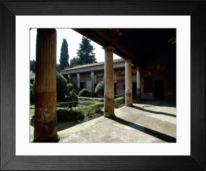 Framed Print : Peristyle of House of Venus, Pompeii, Campania, Italy, 1st century AD (2002). Creator: LTL Framed Print : Peristyle of House of Venus, Pompeii, Campania, Italy, 1st century AD (2002). Creator: LTL