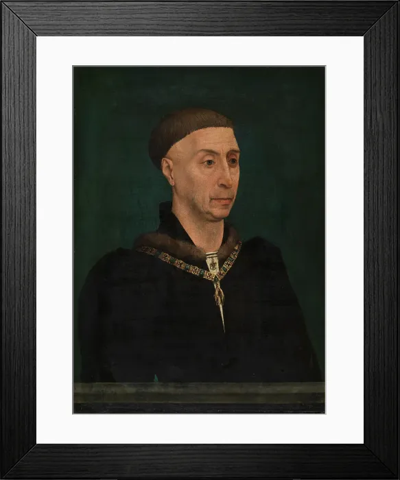 Framed Print : Philip the Good. Creator: Rogier Van der Weyden Framed Print : Philip the Good. Creator: Rogier Van der Weyden