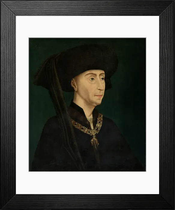 Framed Print : Philip the Good. Creator: Rogier Van der Weyden Framed Print : Philip the Good. Creator: Rogier Van der Weyden