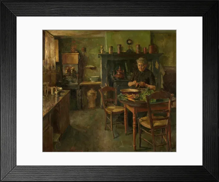 Framed Print : Kitchen. Creator: Romain Looymans Framed Print : Kitchen. Creator: Romain Looymans