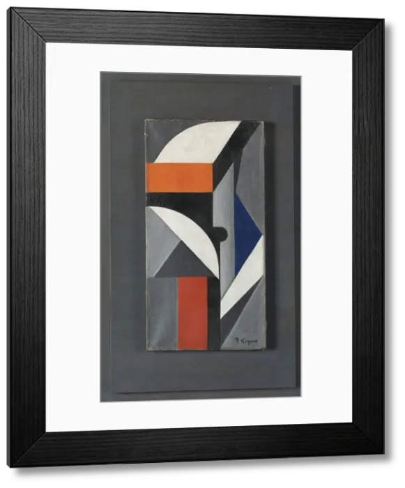 Framed Print : The Bridge and the Clock, c1925. Creator: Ragnhild Keyser Framed Print : The Bridge and the Clock, c1925. Creator: Ragnhild Keyser
