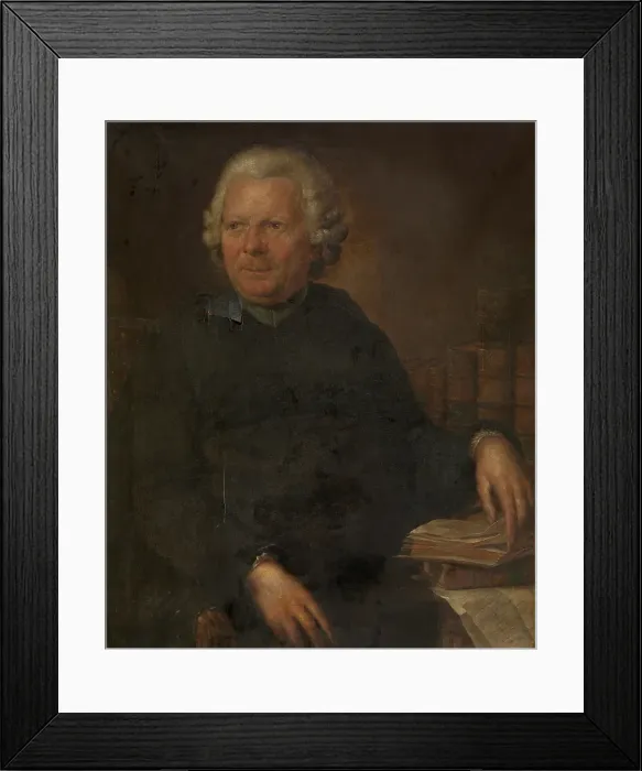Framed Print : Jozef Ghesquiere, Jesuit and Bollandist, 1793. Creator: Willem Jacob Herreyns Framed Print : Jozef Ghesquiere, Jesuit and Bollandist, 1793. Creator: Willem Jacob Herreyns