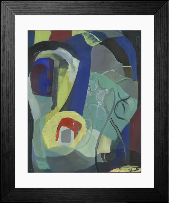 Framed Print : Fragment, 1935. Creator: Ragnhild Kaarbo Framed Print : Fragment, 1935. Creator: Ragnhild Kaarbo