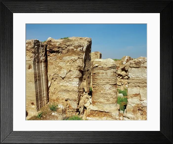 Framed Print : Temple of Artemis, Dura Europos, Syria, 2001. Creator: LTL Framed Print : Temple of Artemis, Dura Europos, Syria, 2001. Creator: LTL