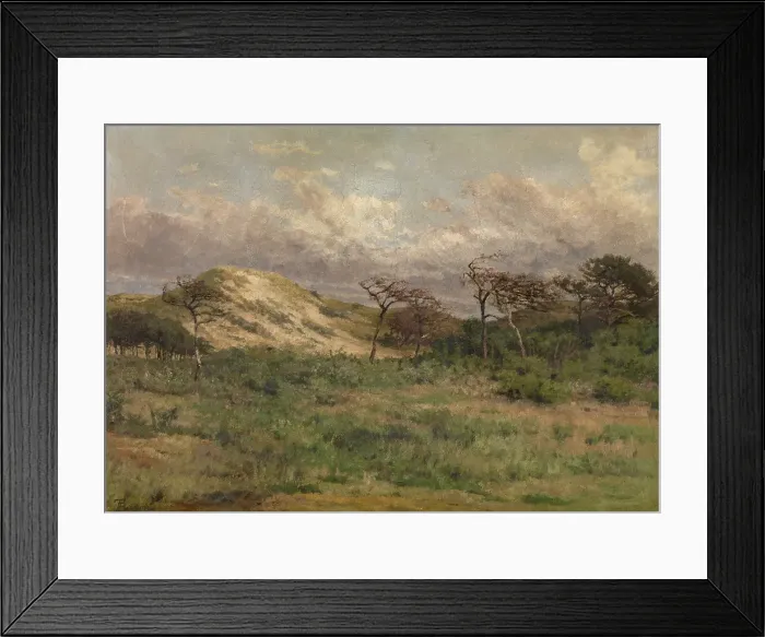 Framed Print : In the Dunes, c1860-1899. Creator: Theodore Baron Framed Print : In the Dunes, c1860-1899. Creator: Theodore Baron
