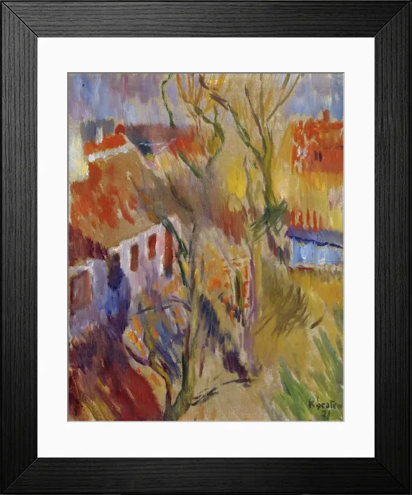 Framed Print : Spring at Skagen, 1921. Creator: Ludvig Karsten Framed Print : Spring at Skagen, 1921. Creator: Ludvig Karsten