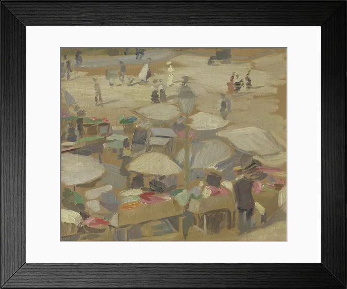 Framed Print : View over Hojbroplads, 1911. Creator: Edvard Weie Framed Print : View over Hojbroplads, 1911. Creator: Edvard Weie