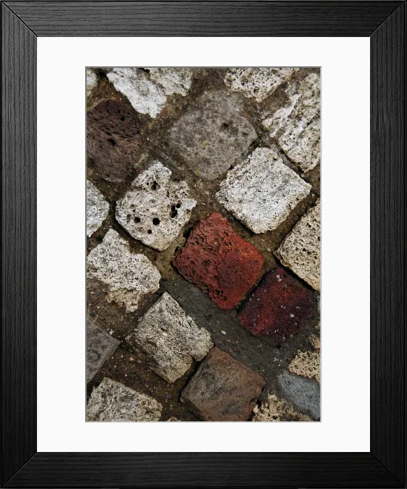 Framed Print : Wall detail, Pompeii, Italy, 2009. Creator: LTL Framed Print : Wall detail, Pompeii, Italy, 2009. Creator: LTL
